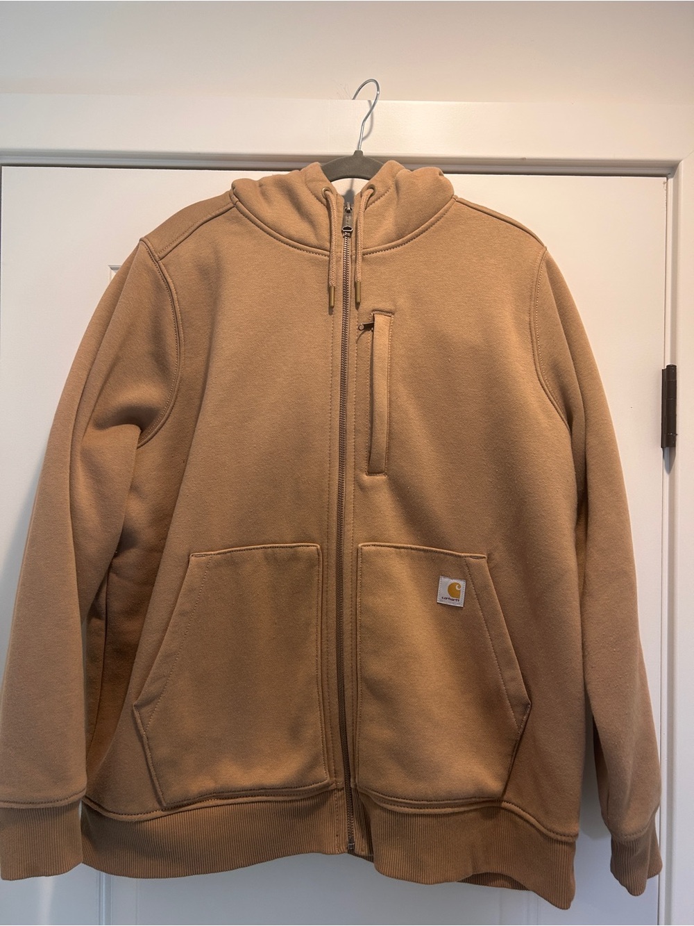 Carhartt Women’s
Brown Full-Zip Hooded Jacket